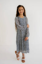 Cora Girls Floral Dress in Navy- FINAL SALE - Girls - Dresses
