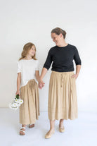 Odette Essential Half Sleeve Top in Black - Odette Essential Half Sleeve Top in Black - S - Salt and Honey