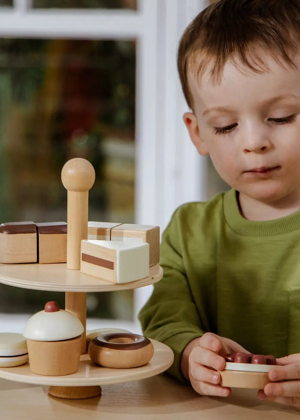 Wooden Desserts Tower - Wooden Desserts Tower - Default Title - Salt and Honey