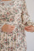Estella Floral Velvet Dress in Cream - Estella Floral Velvet Dress in Cream - S - Salt and Honey