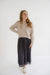 Arlowe Ruffle Cardigan in Oatmeal - Arlowe Ruffle Cardigan in Oatmeal - S - Salt and Honey