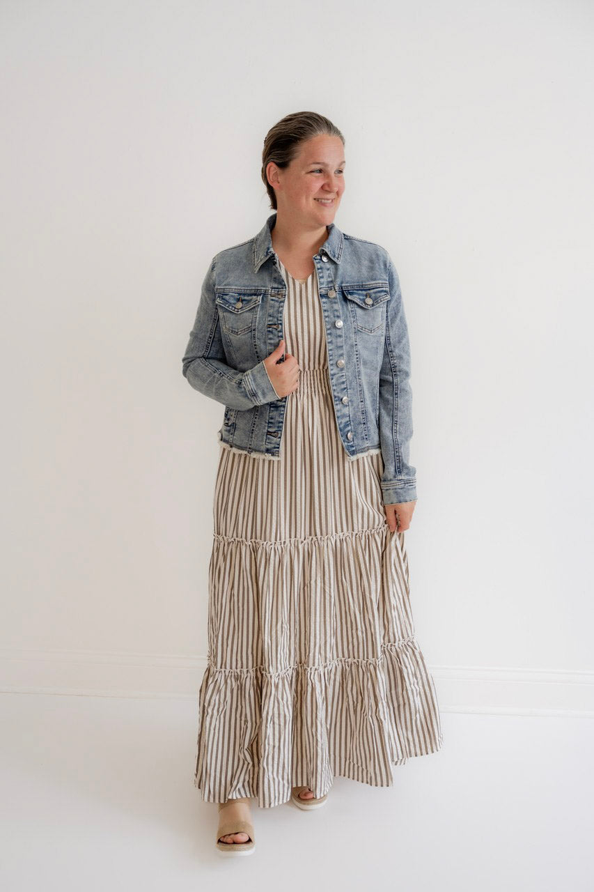 The Jespie in Birchwood Stripe