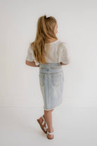 Sara Girls Skirt in Light Wash - Girls - Bottoms - Skirts
