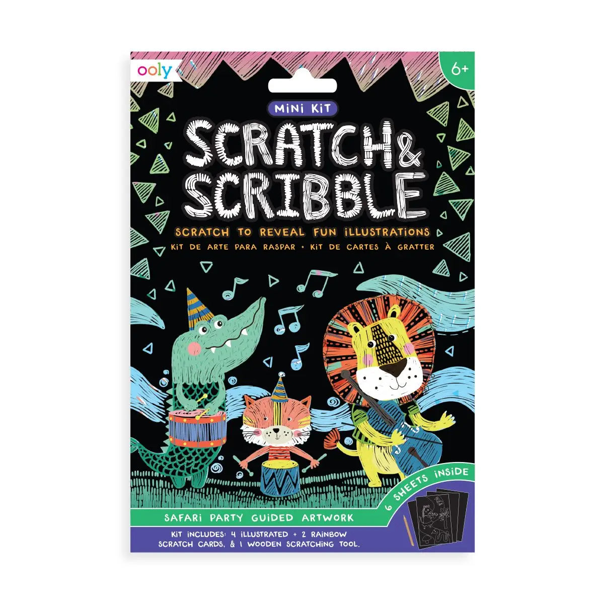 Mini Scratch & Scribble: Safari Party