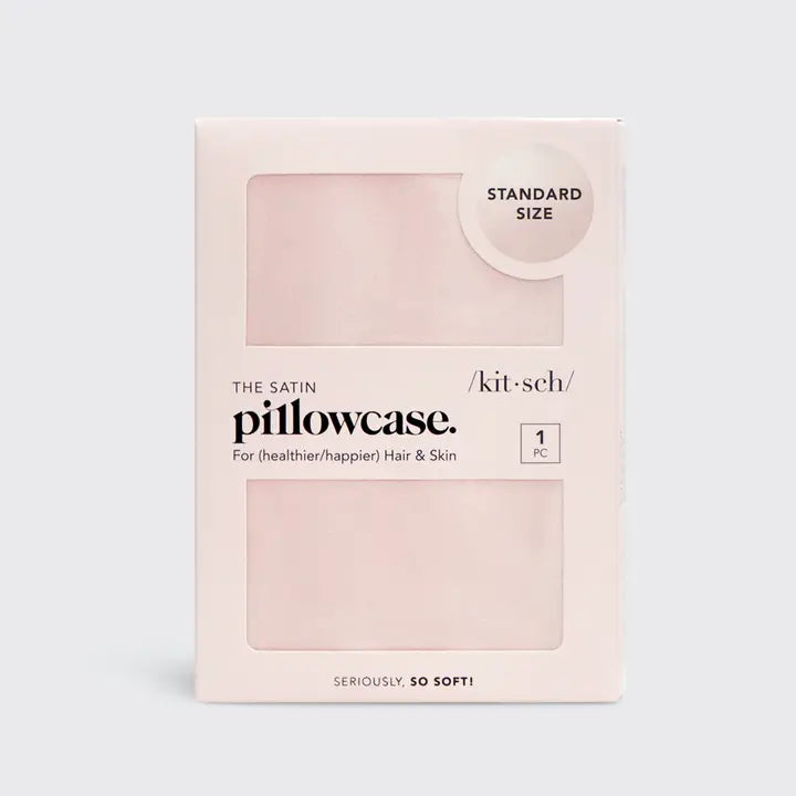 Satin Pillowcase Standard - Blush - Personal
