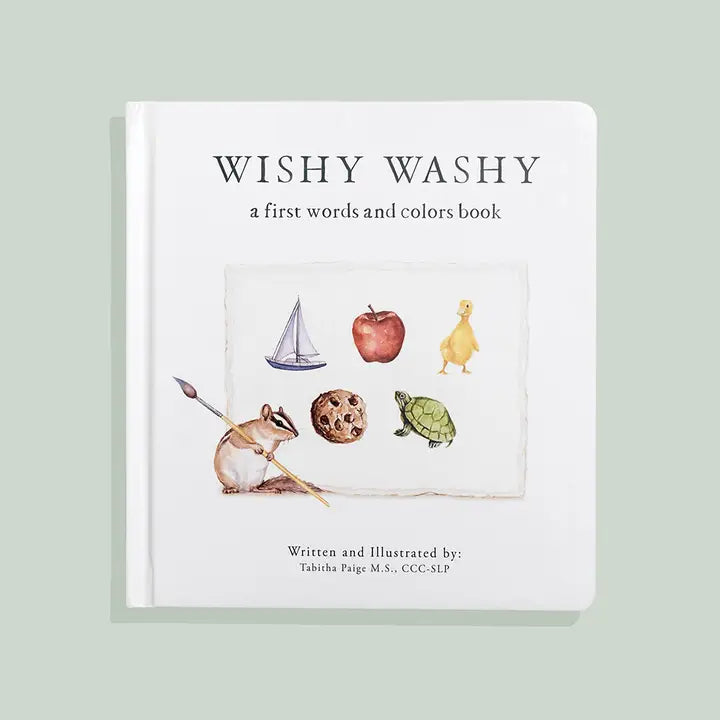 Wishy Washy: A Board Book of First Words and Colors - Lifestyle - Books - Childrens
