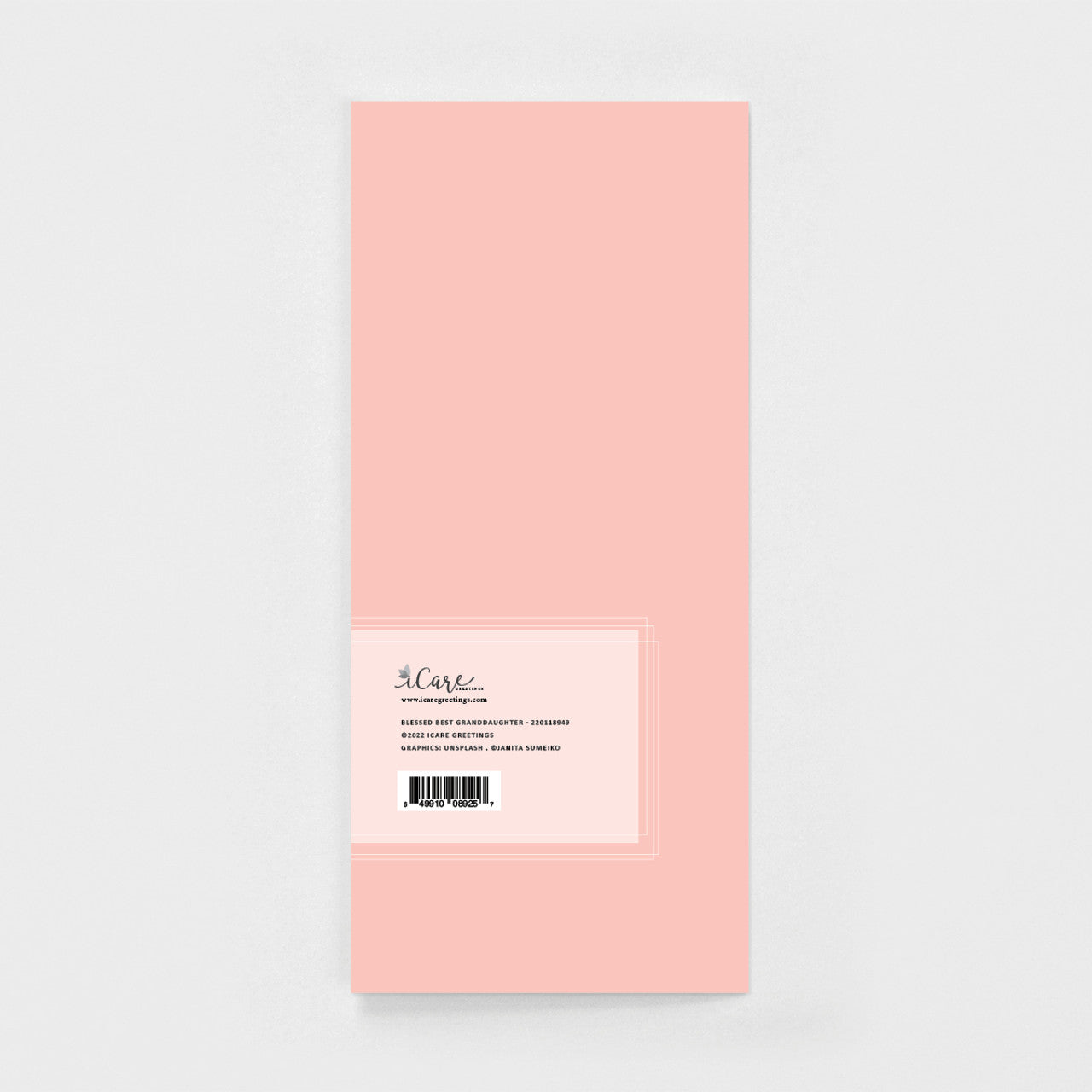 Blessed Best Granddaughter-Card - Blessed Best Granddaughter-Card - Default Title - Salt and Honey