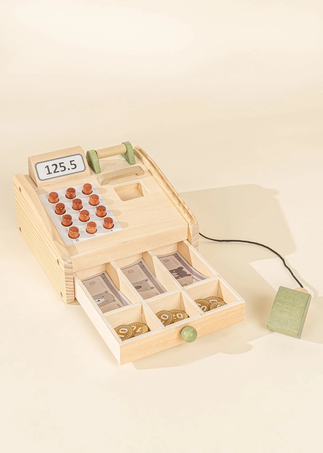 Wooden Cash Register - Wooden Cash Register - Default Title - Salt and Honey