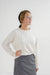 Kasey Cable Knit Sweater in Cream - Kasey Cable Knit Sweater in Cream - S - Salt and Honey
