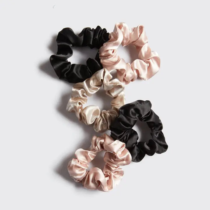 Satin Sleep Scrunchies 5pc - Assorted - Personal