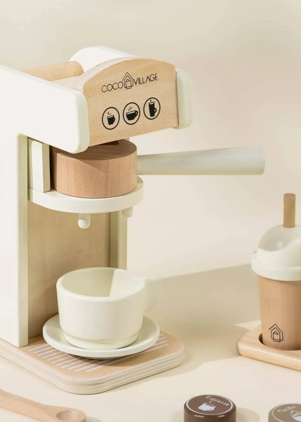 Wooden Coffee Maker Set - Wooden Coffee Maker Set - Default Title - Salt and Honey