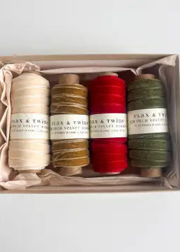 Velvet Gift Box in Mistletoe - Velvet Gift Box in Mistletoe - Default Title - Salt and Honey