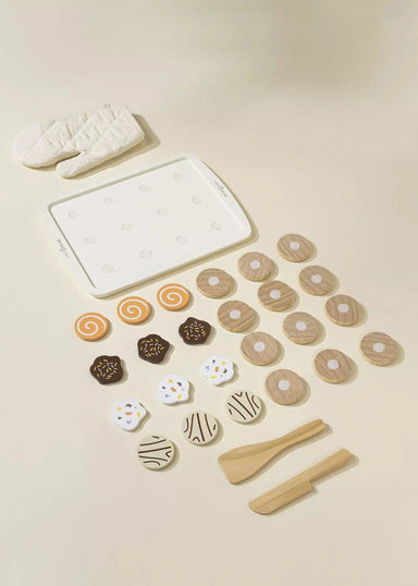 Wooden Cookies Playset and Accessories - Wooden Cookies Playset and Accessories - Default Title - Salt and Honey