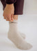 Delicate Scallop Detail Socks - Delicate Scallop Detail Socks - Default Title - Salt and Honey