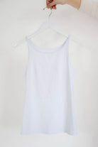 Reversible Layering Tank in Ivory - Womens - Tops - Layering Tanks