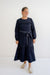 Skylar Waist Tie Midi Dress in Navy - LIMITED TIME SALE - Skylar Waist Tie Midi Dress in Navy - LIMITED TIME SALE - S - Salt and Honey