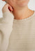 Maverick Scalloped Sweater in Oat - Maverick Scalloped Sweater in Oat - S - Salt and Honey