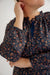 Katarina Dainty Floral Dress in Navy - Katarina Dainty Floral Dress in Navy - S - Salt and Honey