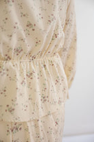 Rosie Floral Bow Top in Plum - Rosie Floral Bow Top in Plum - S - Salt and Honey