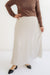Etta Pleated Maxi Skirt in Soy - Etta Pleated Maxi Skirt in Soy - S - Salt and Honey