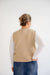 Fannie Knit Scalloped Vest in Taupe - Fannie Knit Scalloped Vest in Taupe - S - Salt and Honey