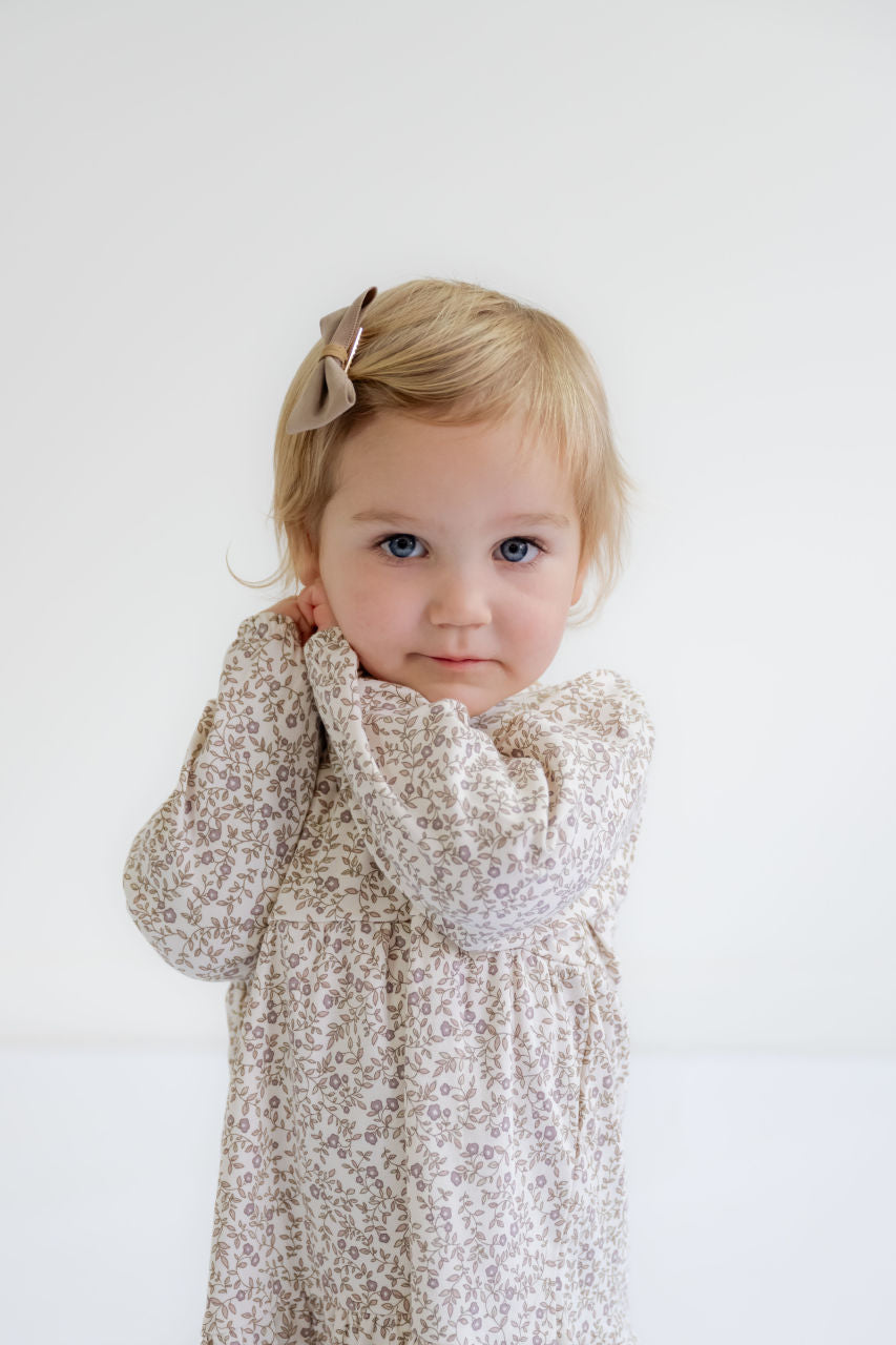 Sofia Girls Long Sleeve Tiered Dress - Sofia Girls Long Sleeve Tiered Dress - 6-12 months - Salt and Honey