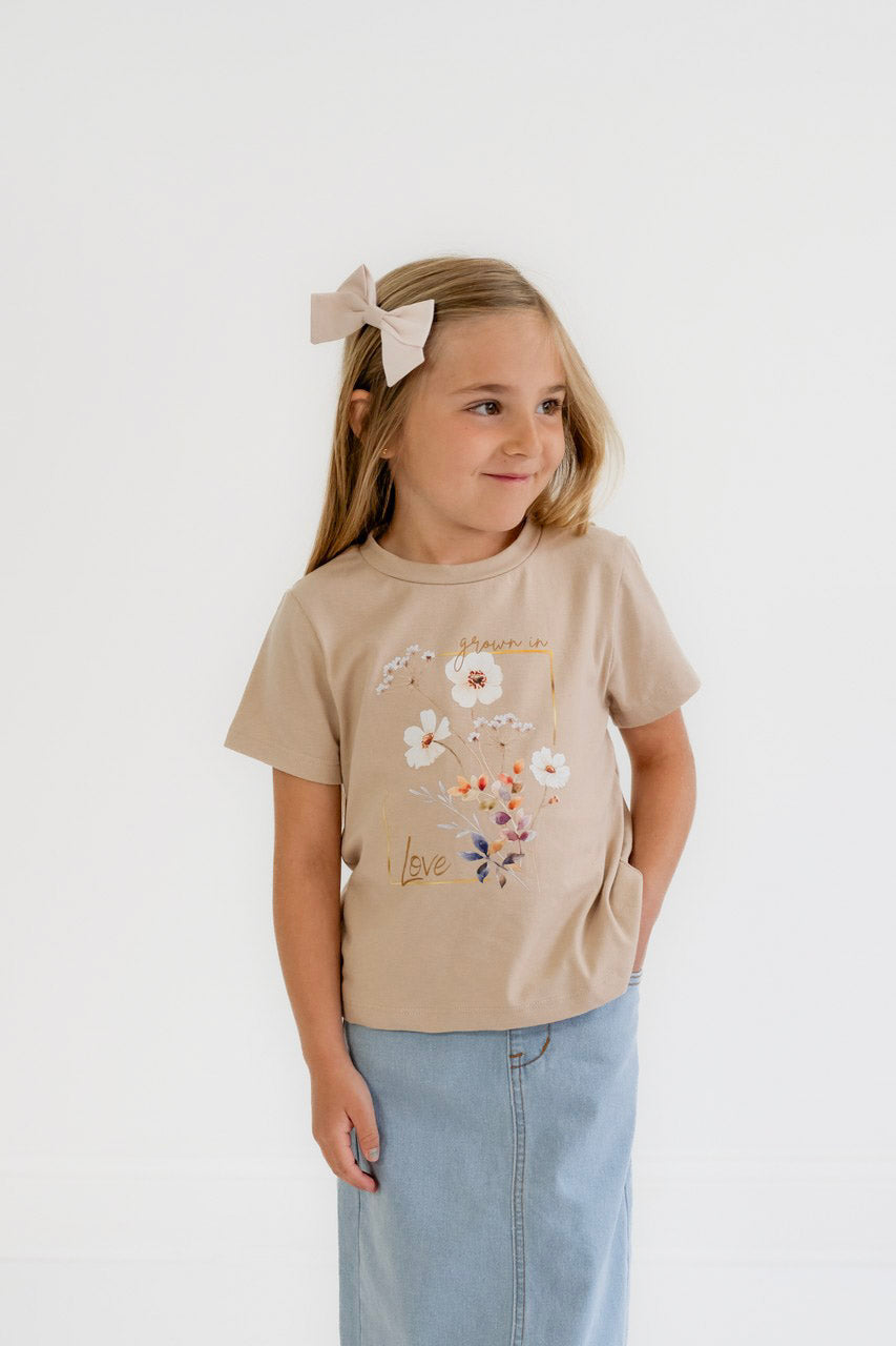 Grown in Love Girls Graphic Tee
