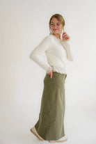 Kyra Textured Floral Top in Ivory - Womens - Tops - Sweaters