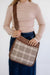 Plaid Crossbody Purse in Beige - Plaid Crossbody Purse in Beige - Default Title - Salt and Honey