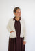 Augustine Textured Cardigan Creamy White - Augustine Textured Cardigan Creamy White - S - Salt and Honey