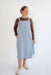 Kinsley Midi Chambray Overall Dress - Kinsley Midi Chambray Overall Dress - S - Salt and Honey