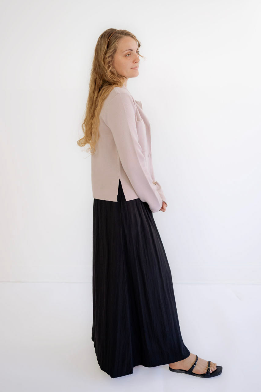 Avalon Knit Jacket in Mauve - Avalon Knit Jacket in Mauve - SM - Salt and Honey