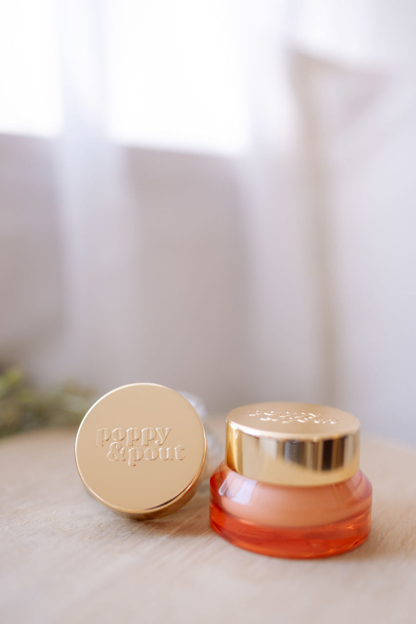 Poppy & Pout Lip Mask - Poppy & Pout Lip Mask - Pomegranate Peach - Salt and Honey