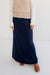 Clarise Knit Maxi Skirt in Navy - Clarise Knit Maxi Skirt in Navy - S - Salt and Honey