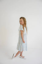 Olivia Girls Midi Dress in Pastel Floral- FINAL SALE - Girls - Dresses