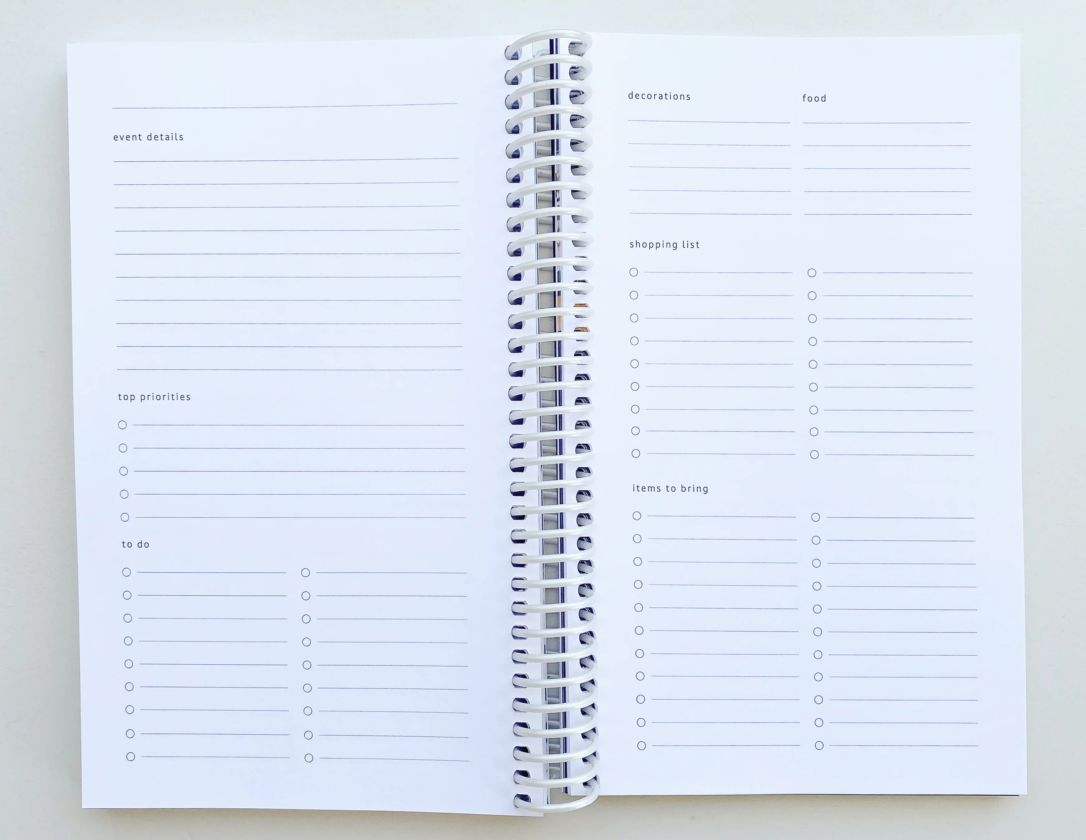 2026 ICare Planner - 2026 ICare Planner - Default Title - Salt and Honey