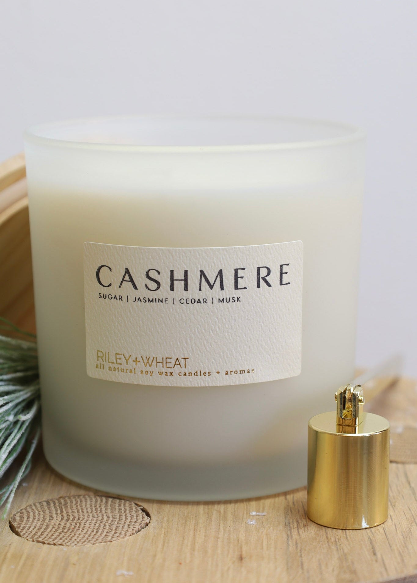 Cashmere Double Wick Candle