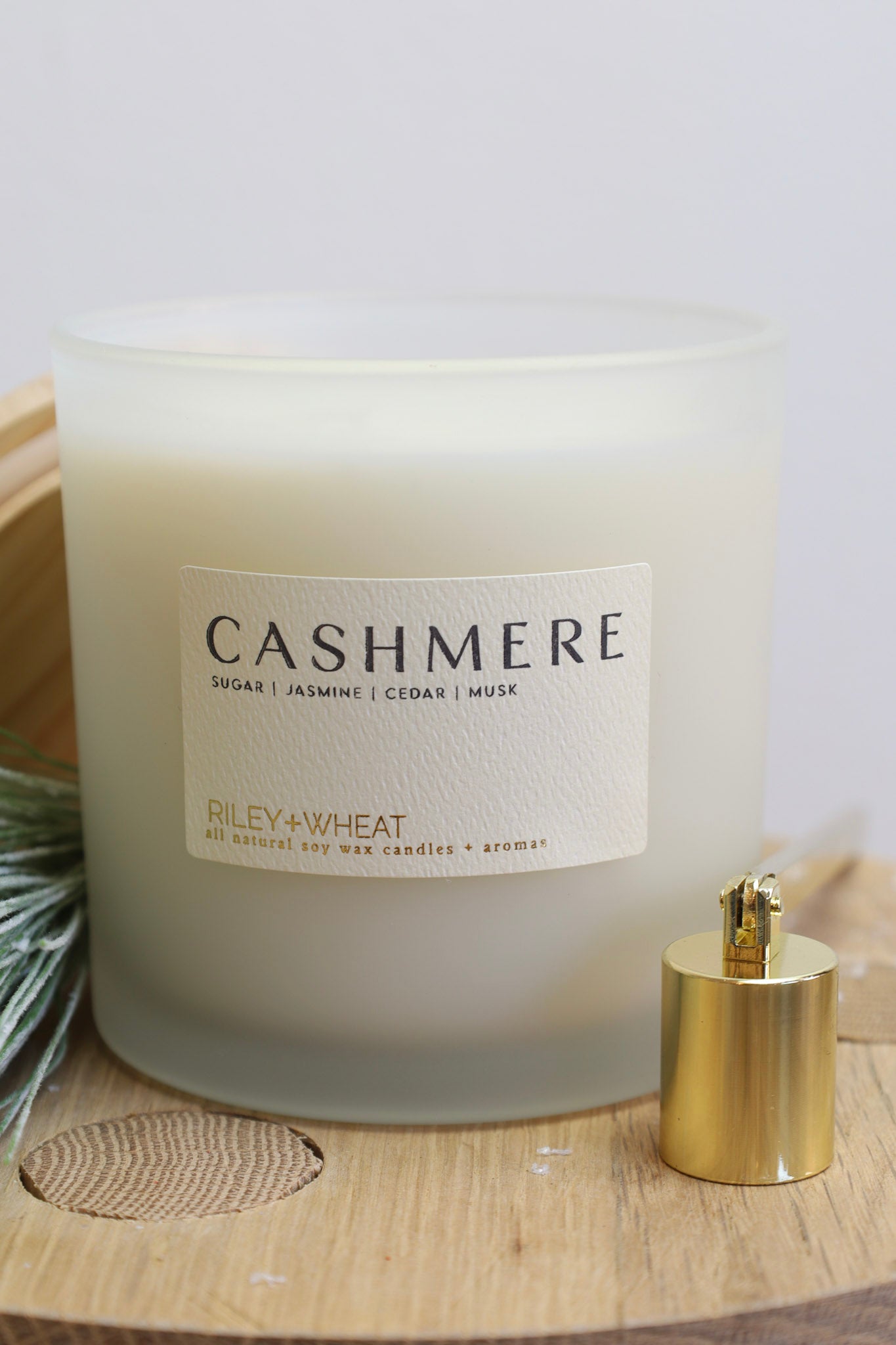 Cashmere Double Wick Candle