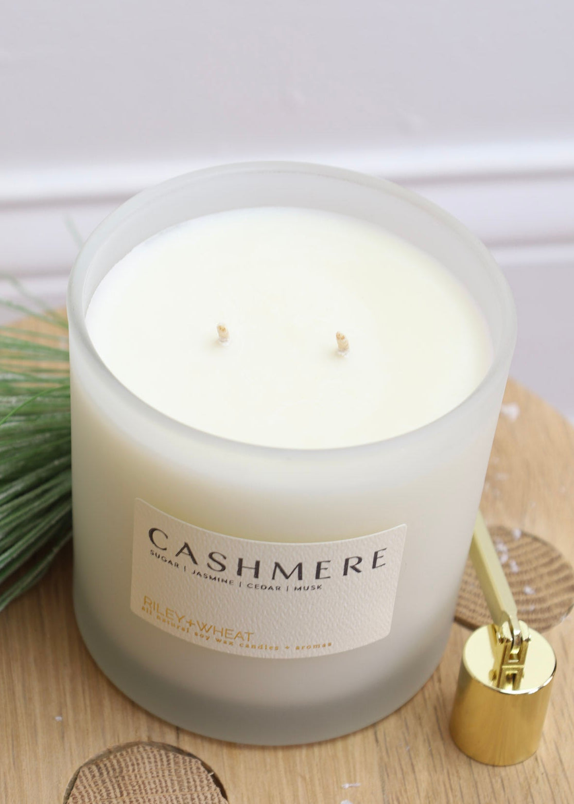 Cashmere Double Wick Candle