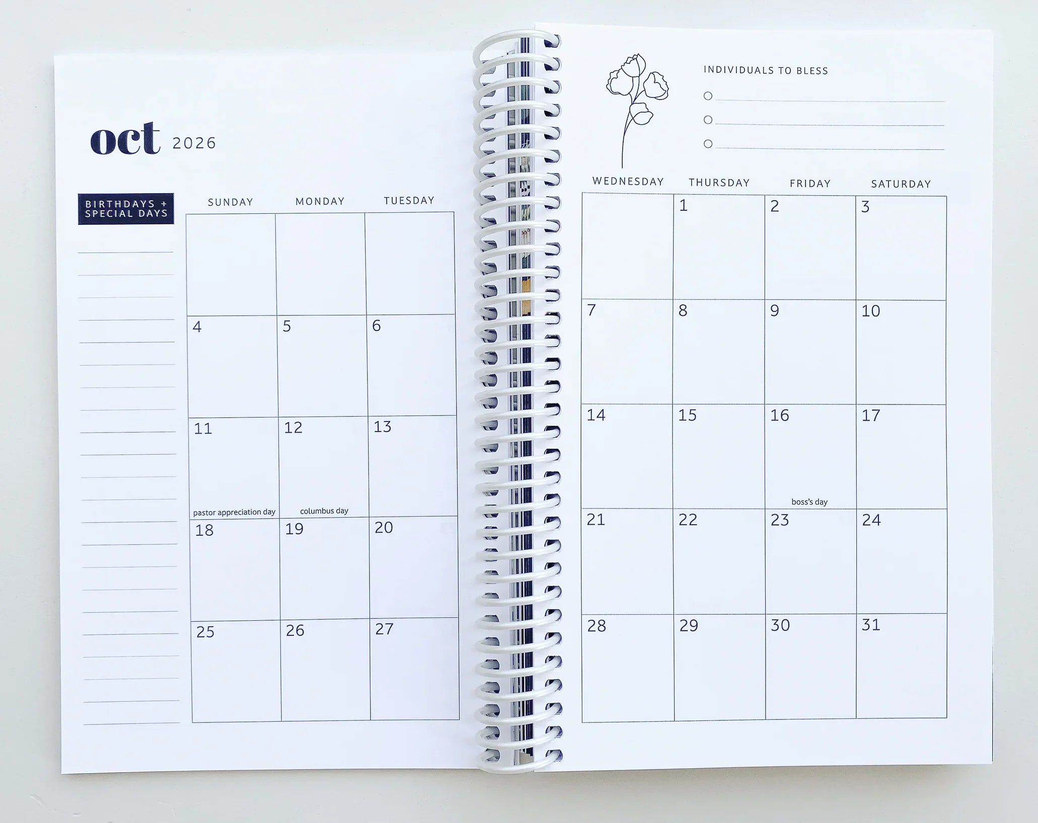 2026 ICare Planner - 2026 ICare Planner - Default Title - Salt and Honey