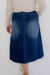 Larkin Patch Pocket Denim Skirt - Larkin Patch Pocket Denim Skirt - S - Salt and Honey