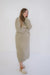 Callum Maxi Sweatshirt-Style Dress in Sage - FINAL SALE - Callum Maxi Sweatshirt-Style Dress in Sage - FINAL SALE - S - Salt and Honey