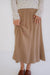 Teresa Linen Midi Skirt in Mocha - FINAL SALE - Teresa Linen Midi Skirt in Mocha - FINAL SALE - S - Salt and Honey