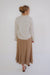 Teresa Linen Midi Skirt in Mocha - FINAL SALE - Teresa Linen Midi Skirt in Mocha - FINAL SALE - S - Salt and Honey