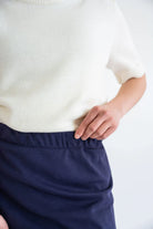 Loretta Knit Maxi Skirt in Navy - FINAL SALE - Loretta Knit Maxi Skirt in Navy - FINAL SALE - XS (36) - Salt and Honey