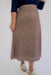 Braylyn Floral Midi Skirt in Mocha - Braylyn Floral Midi Skirt in Mocha - XS - Salt and Honey