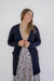 Cally Open Front Cardigan in Navy - Cally Open Front Cardigan in Navy - XS - Salt and Honey
