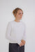 Linnea Crinkled Knit Top in Ivory - Linnea Crinkled Knit Top in Ivory - S - Salt and Honey