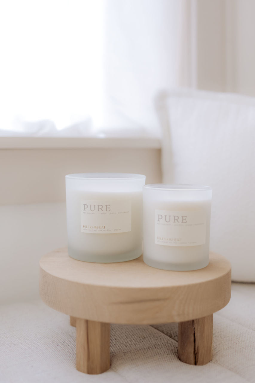 Pure Scented Candle (Medium) - Pure Scented Candle (Medium) - Default Title - Salt and Honey