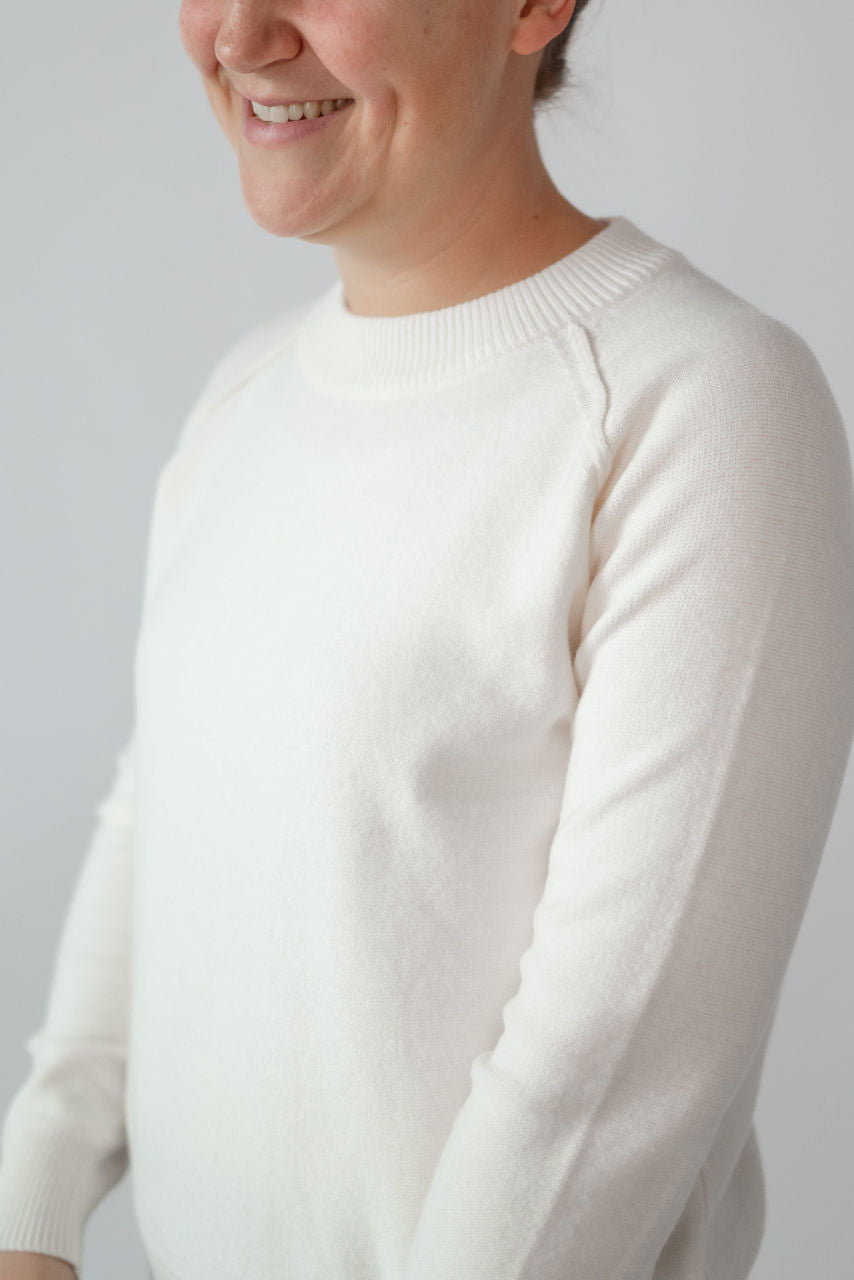 Heather Sweater in Cream